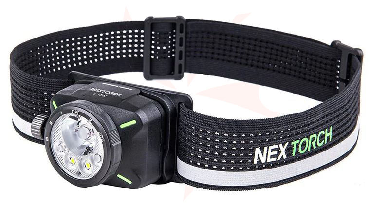 NexTORCH eStar Ultra-Bright LED Headlamp, 1300 Lumens, AAA