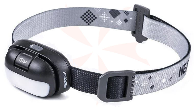 NexTORCH iStar Rechargeable Flip-Switch Headlamp, 450 Lumens