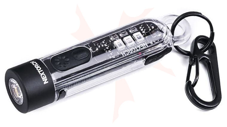 NexTORCH K40 Multi-Light Keychain Flashlight, 300 Lumens