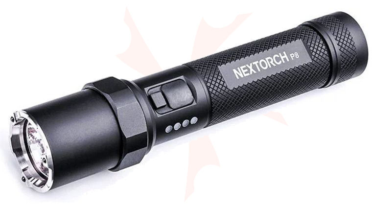 NexTORCH P8 Rechargeable Compact Duty LED Flashlight, 1600 Lumens