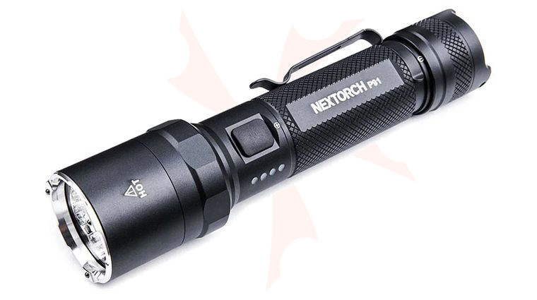 NexTORCH P91 Rechargeable Dual Switch LED Flashlight, 5000 Lumens