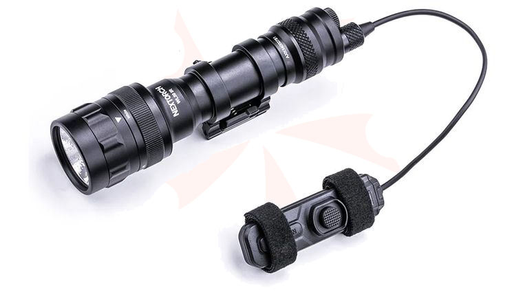 NexTORCH WL50B IR Dual-Light Tactical Weaponlight with Remote Switch, 1000 Lumens
