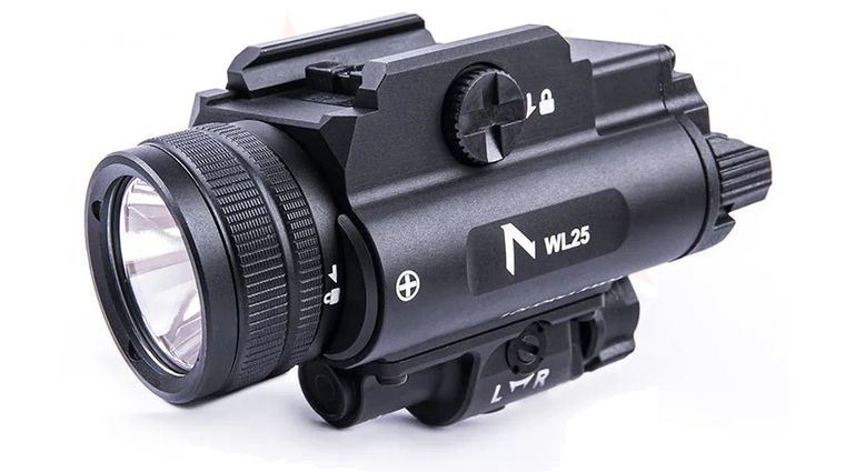 NexTORCH WL25 Nexdot Tactical Weaponlight with Laser Sight, 1,200 Lumens