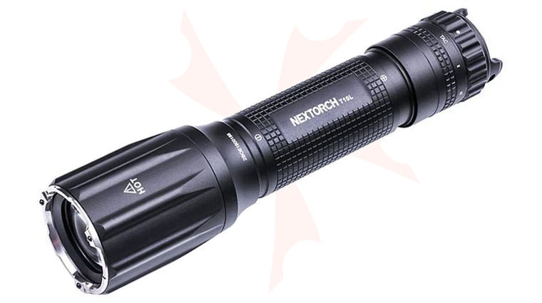 NexTORCH T10L Long Distance LEP Flashlight, Black, 520 Lumens