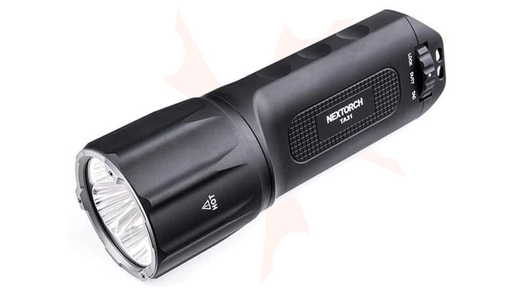 NexTORCH TA31 Rechargeable Ultra-Bright Tactical LED Flashlight, 10,000 Lumens
