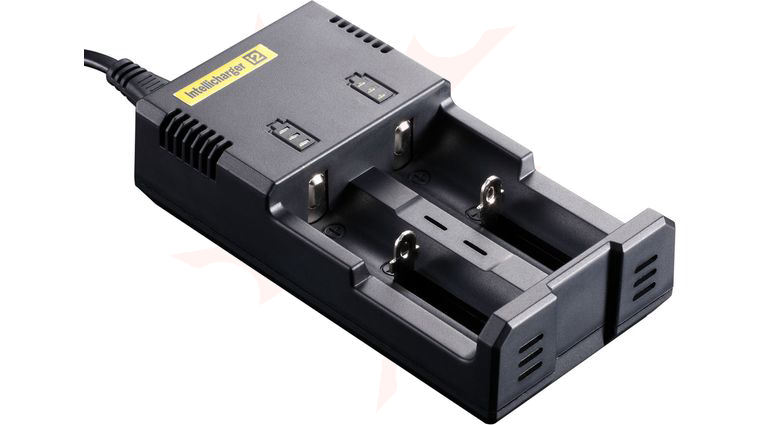 NITECORE i2 Intellicharge Li-ion, Ni-MH and Ni-Cd Battery Charger, 2 Slot
