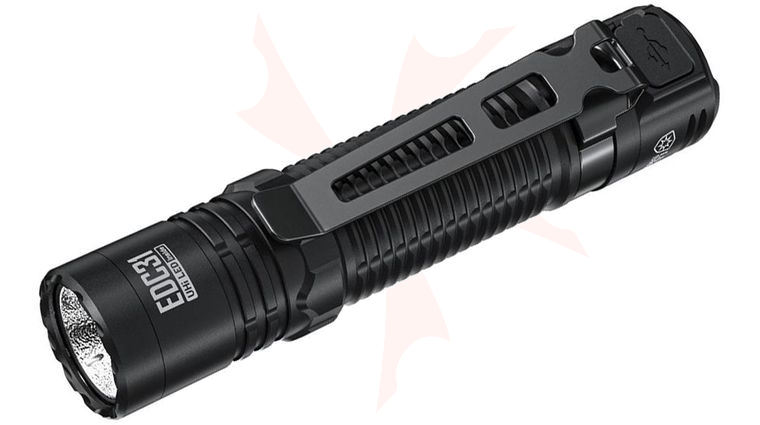 NITECORE EDC31 Compact Tactical EDC LED Flashlight, Black, 3500 Max Lumens