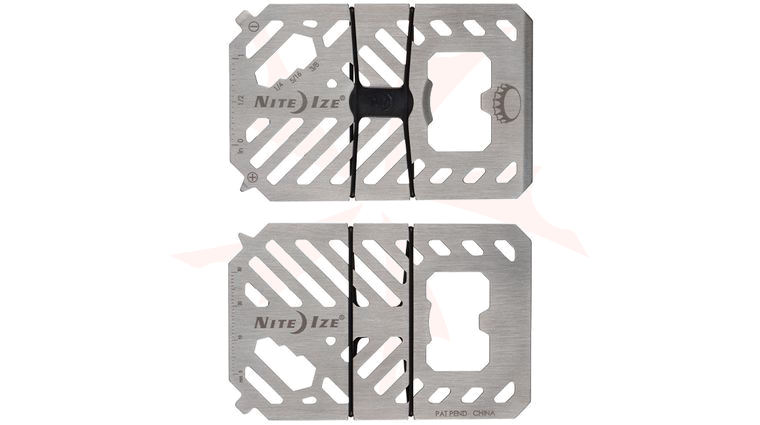Nite Ize FinancialTool Multi-Tool Wallet, Stainless Steel (FMT-11