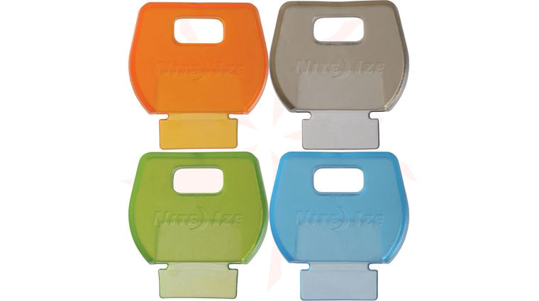 Nite Ize IdentiKey Covers 4 Pack, Assorted Colors