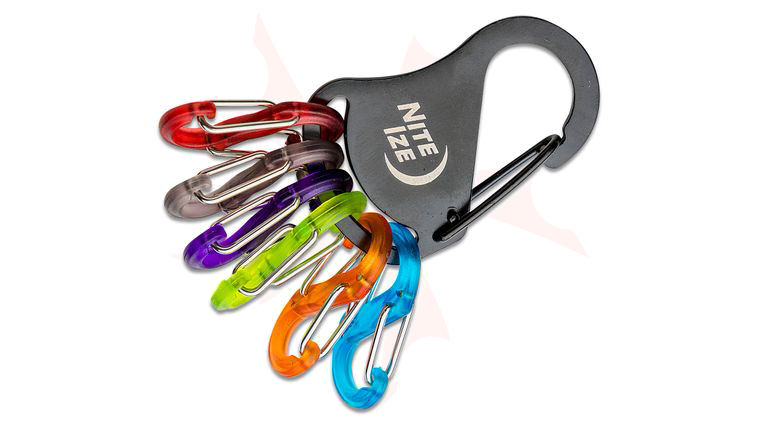 Nite Ize S-Biner KeyRack, Black (KRK2-01-R6)