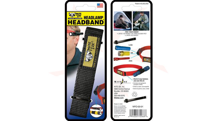 Nite Ize Headband, Black (NPO-03-01)