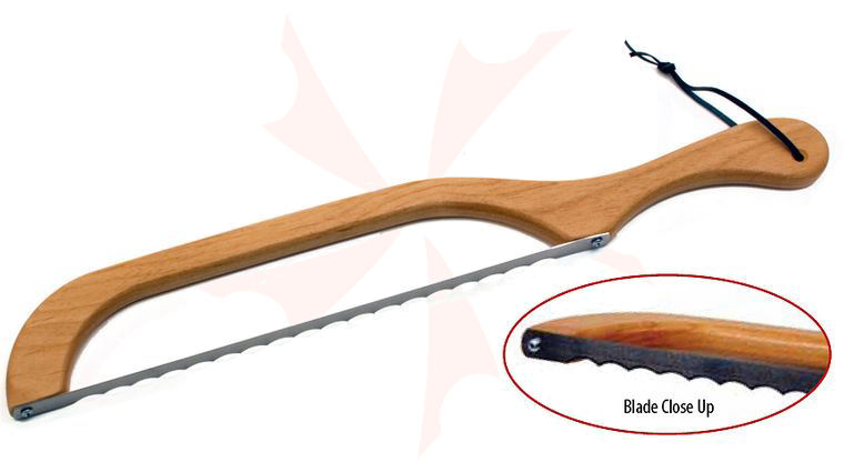 Out of the Woods of Oregon Bread & Bagel Slicer, Alder, Right Handed