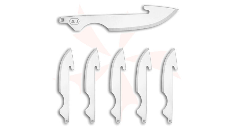 Outdoor Edge 3 inch RazorSafe Pack of 6 Replacement Caping Blades