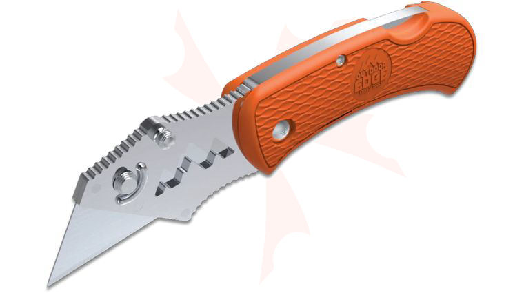 Outdoor Edge B.O.A. Box Opening Assistant Utility Cutter, Orange GFN Polymer Handles
