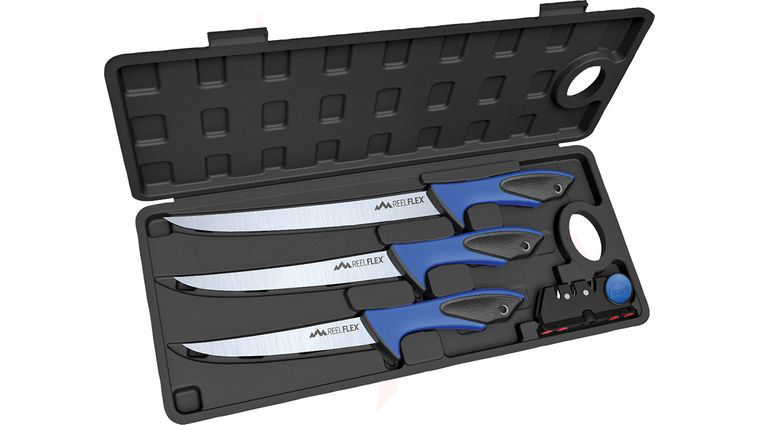 Outdoor Edge Reel-Flex Pak Fillet Knife Set with Hard Case