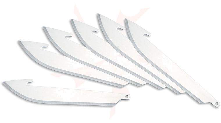 Outdoor Edge 3 inch Razor-Lite and Razor-Blaze Pack of 6 Replacement Blades