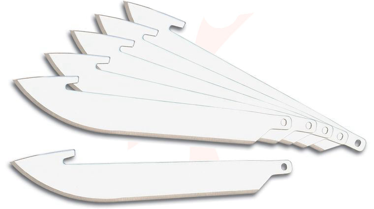 Outdoor Edge 3.5 inch Razor-Lite and Razor-Blaze Pack of 6 Replacement Blades