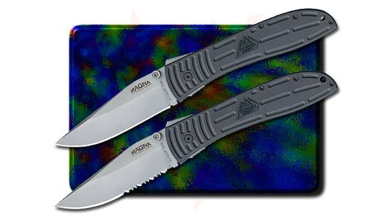 Outdoor Edge Magna Kit Carson Designed Plain Blade Liner Lock Zytel