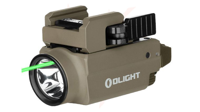Olight Baldr S Tactical LED Weaponlight, Flat Dark Earth, 800 Max Lumens