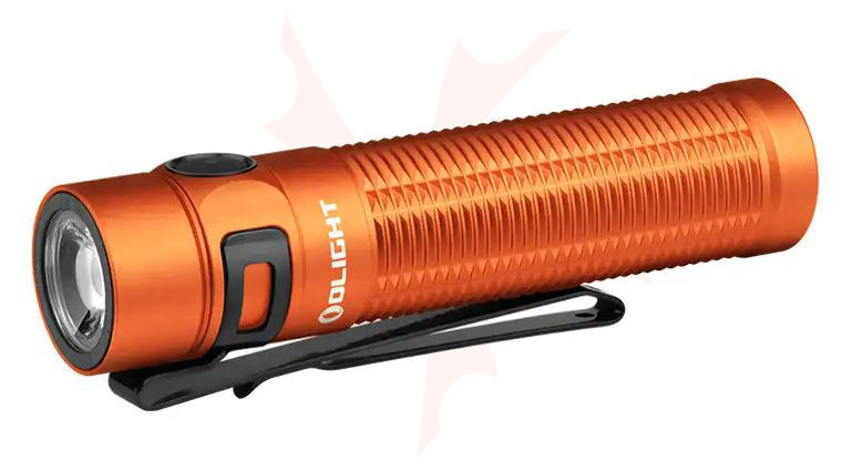 OLIGHT (オーライト) Baton3 Pro Max : オレンジ Olight Baton 3 Pro Max Rechargeable Cool White LED Flashlight