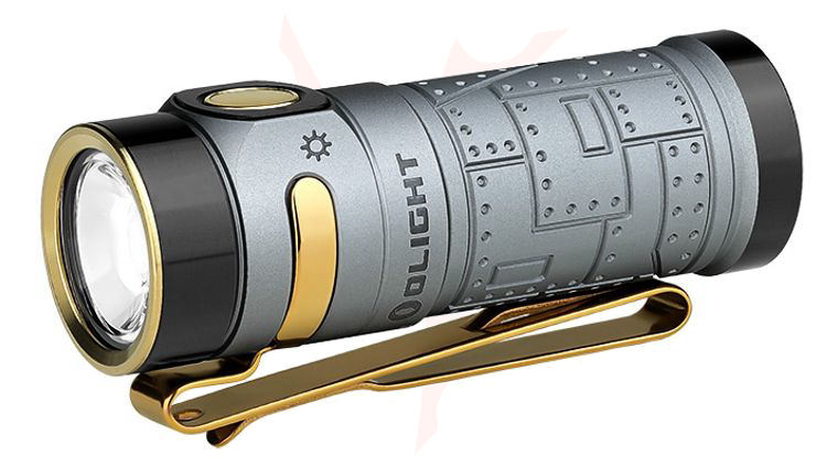 Olight Baton 4 Rechargeable LED Flashlight, Fighter Pilot, 1300 Max Lumens