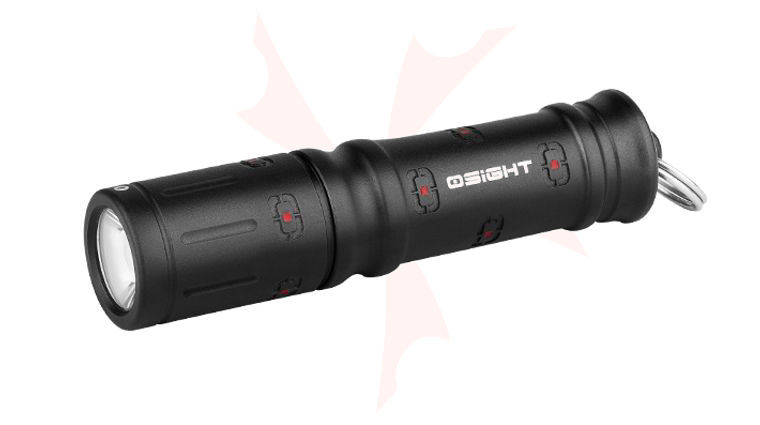 olight 90 lumens i3e eos pmma tir lens aaa flashlight Compact Keychain EDC Light (Blue Porcelain) or pocket. OLIGHT 90 Lumens I3E EOS