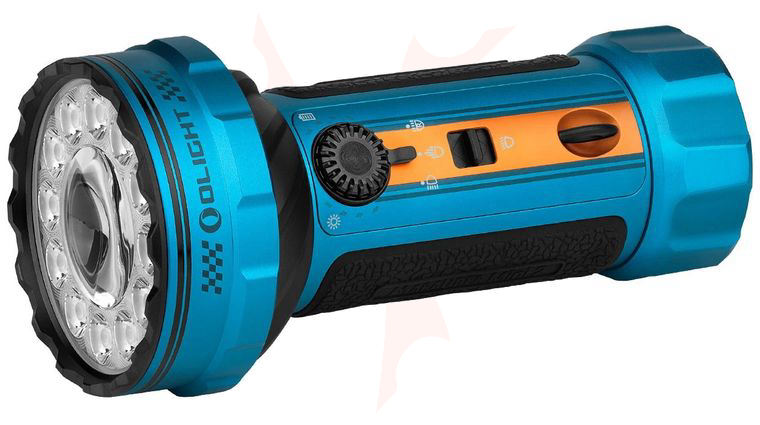 Olight Marauder Mini 2 Variable-Output Rechargeable LED Floodlight, Roadster, 10,000 Max Lumens 