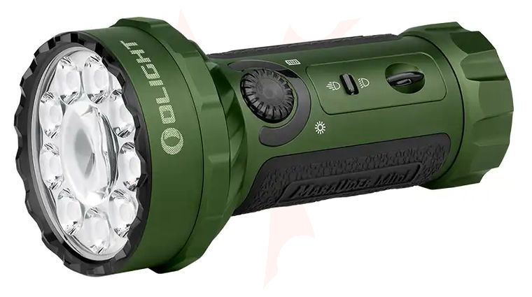 Olight Marauder Mini Variable-Output Rechargeable LED Floodlight, OD Green, 7,000 Max Lumens 
