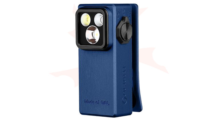 Olight Oclip Ultra Clip Light, Navy Blue, 530 Max Lumens