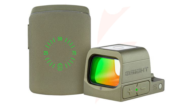 Olight OSIGHT グリーンドット Osight X 3 MOA Dot & 32 MOA Circle with OAL Material- Olight