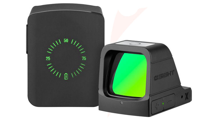 Olight Osight X GN Rechargeable Optic, Green Reticle, 3 MOA Dot and 32 MOA Circle