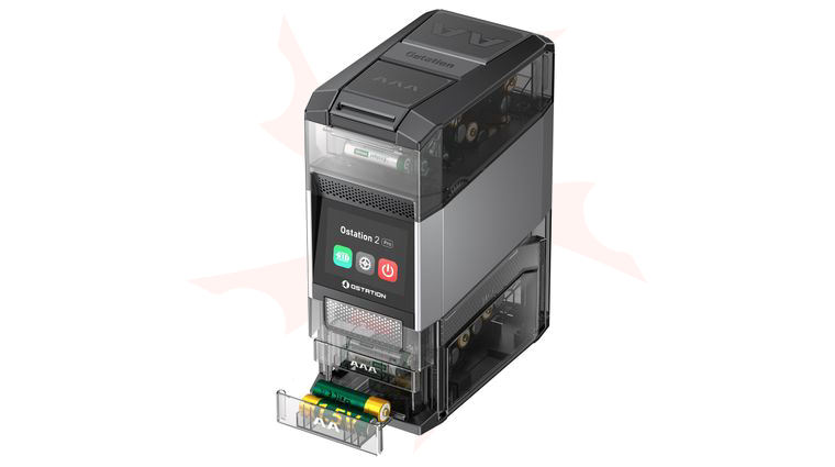 Olight Ostation 2 Pro 3-in-1 Smart Touchscreen Battery Hub for AA and AAA Rechargeable Batteries