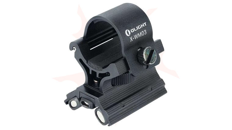 olight conventional flashlight mount MLOK Slide Rail Rail Adapter Universal fit Olight M-WM Mlok Offset Flashlight
