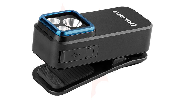 Olight Oclip Pro Clip Light, Black, 500 Max Lumens