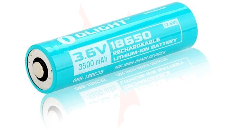 Olight 3500mAh-18650 Rechargeable Lithium-Ion Battery