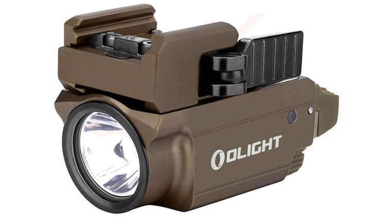Olight BALDR Mini LED Weaponlight, Desert Tan, 600 Max Lumens