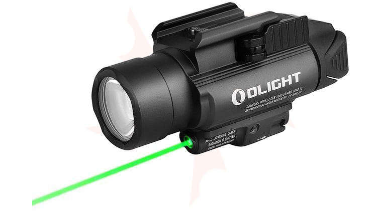 Olight Baldr Pro LED Weaponlight, Black, 1350 Max Lumens