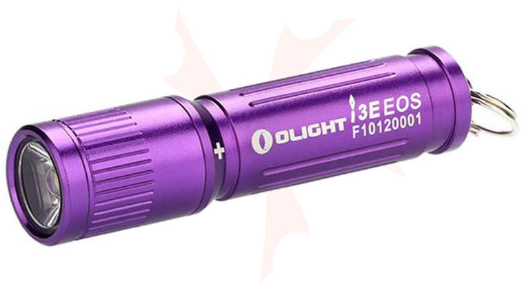 olight 90 lumens i3e eos pmma tir lens aaa flashlight Compact Keychain EDC Light (Blue Porcelain) Its IPX8 waterproof rating ensures reliable performance in rain or submersion OLIGHT 90 Lumens I3E EOS