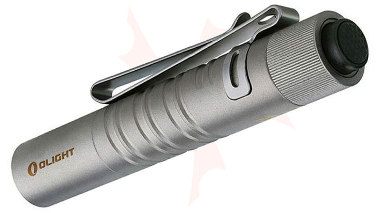 Olight i3T EOS Ti Slim LED Flashlight, 180 Max Lumens (1 x