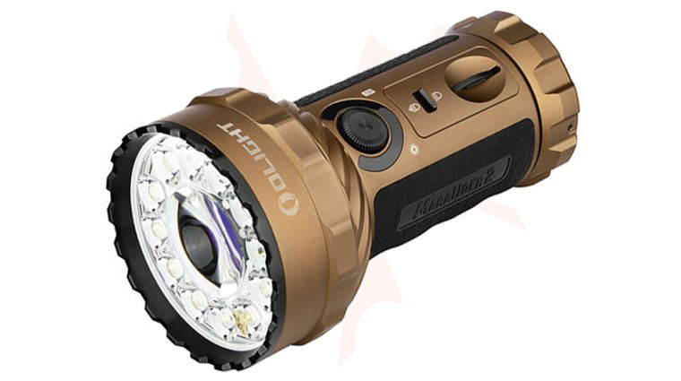 Olight Limited Edition Desert Tan Marauder 2 Variable-Output