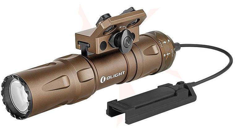 Olight Odin Mini Rechargeable Tactical LED Weaponlight, Desert Tan