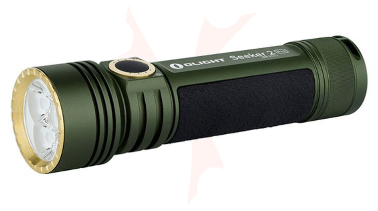 Olight Limited Edition Seeker 2 Pro L-Dock Rechargeable On-the-Go LED Flashlight, OD Green, 3200 Max Lumens