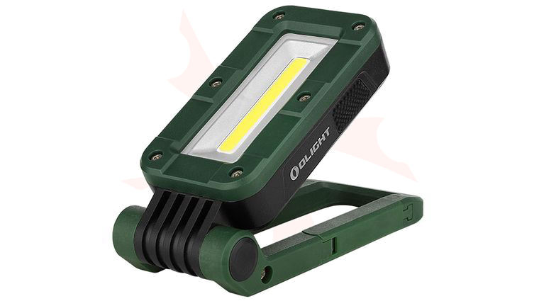 Olight Swivel USB Rechargeable LED/COB Work Light, Moss Green, 400 Max Lumens