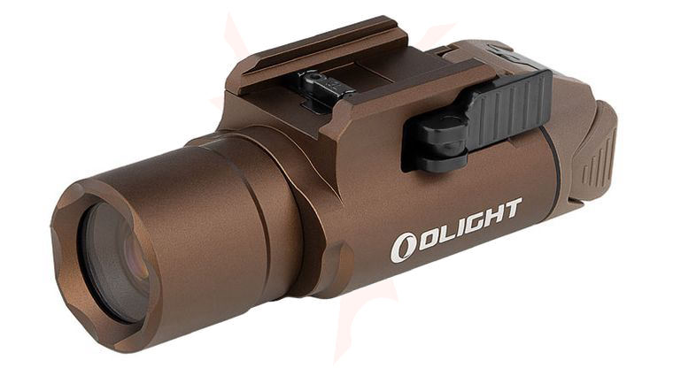 Olight Valkyrie Turbo LEP Weaponlight, 250 Max Lumens, Desert Tan