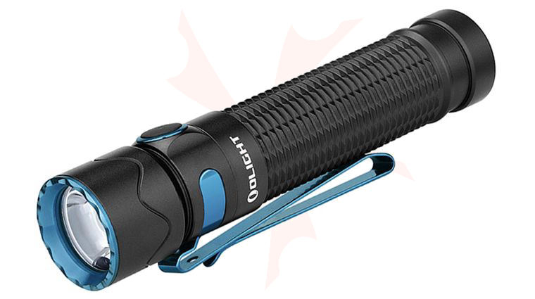 Olight Warrior Mini 2 Rechargeable LED Tactical Flashlight, Black