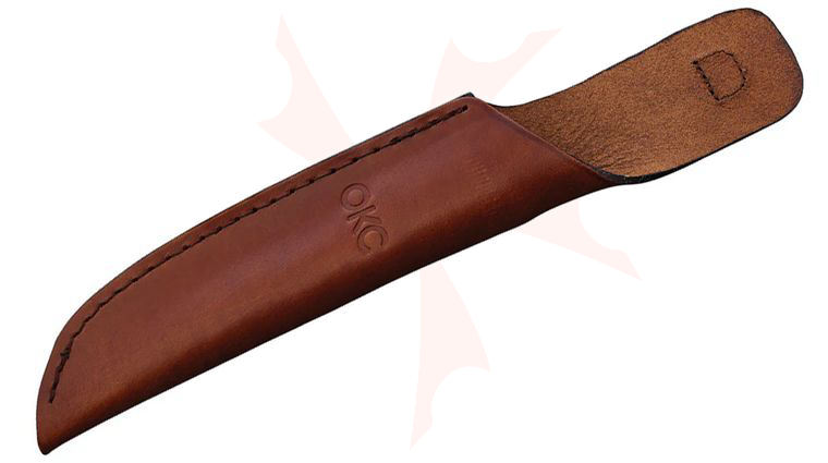 Ontario Hunter Belt Sheath, Brown Leather
