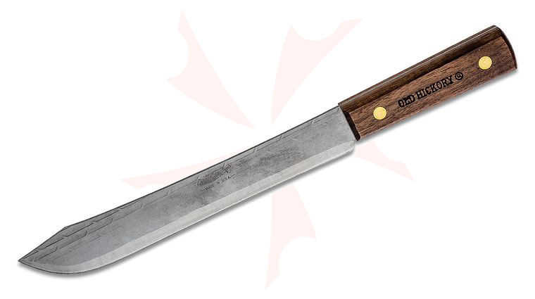 Old Hickory Butcher Knife 10 inch High Carbon Steel Blade (7111)