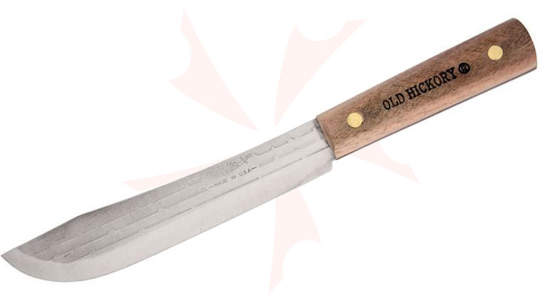 Old Hickory Butcher Knife 7 inch Carbon Steel Blade