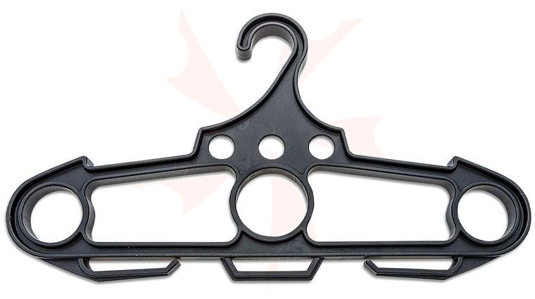 Ontario Jericho Hanger, Black Polypropylene, 150 Pound Weight Capacity