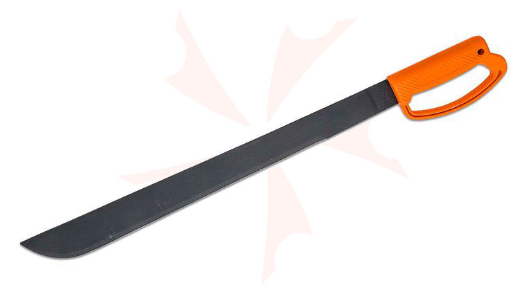 Ontario Heavy Duty Machete 22 inch Blade, Orange Knuckle Guard